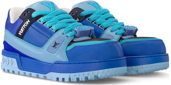 루이비통 트레이너 맥시 '블루 로우탑' 1ACEFK Lookbook 루이비통 트레이너 맥시 '블루 로우탑' 1ACEFK