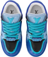 路易威登 Trainer Maxi 織物 簡約休閒 低筒 帆布鞋 男款 藍色 Shop 路易威登 Trainer Maxi 織物 簡約休閒 低筒 帆布鞋 男款 藍色