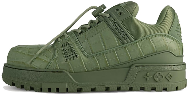 Louis Vuitton Trainer Maxi 'Green Croc-Embossed' 1ACNLK Buy Louis Vuitton Trainer Maxi 'Green Croc-Embossed' 1ACNLK