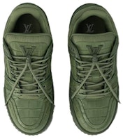 Louis Vuitton Trainer Maxi 'Hijau Kulit Buaya Emboss' 1ACNLK Lookbook Louis Vuitton Trainer Maxi 'Hijau Kulit Buaya Emboss' 1ACNLK