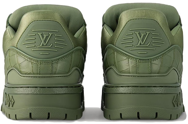 Louis Vuitton Trainer Maxi 'Green Croc-Embossed' 1ACNLK Shop Louis Vuitton Trainer Maxi 'Green Croc-Embossed' 1ACNLK