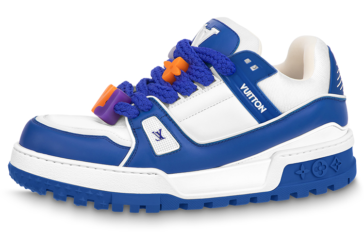 Louis Vuitton Trainer Maxi 'White Blue' 1ABZPU