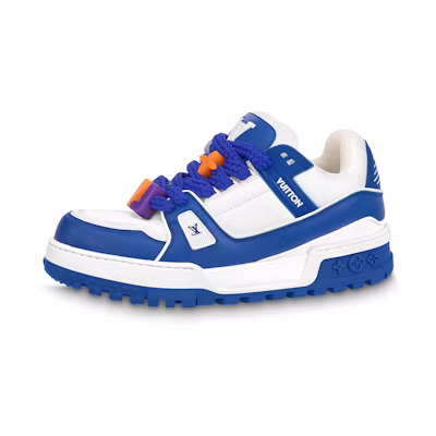 LV Trainer Maxi 'White Blue'