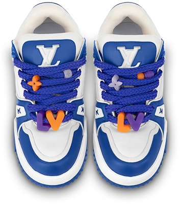 Louis Vuitton Trainer Maxi 'White Blue' 1ABZPU Order Louis Vuitton Trainer Maxi 'White Blue' 1ABZPU