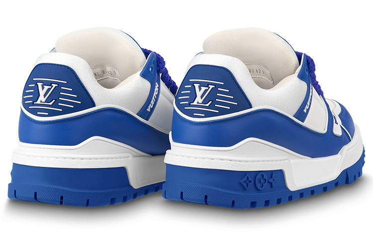 Lookbook Louis Vuitton Trainer Maxi 'Putih Biru' 1ABZPU