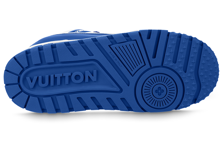 Shop Louis Vuitton Trainer Maxi 'Putih Biru' 1ABZPU
