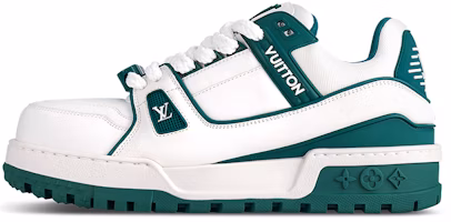 Louis Vuitton Trainer Maxi 'White Blue' 1ACI0K Louis Vuitton Trainer Maxi 'White Blue' 1ACI0K