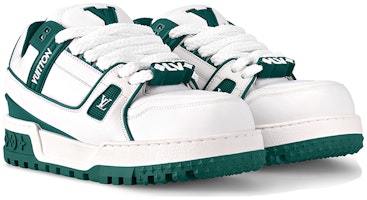 Louis Vuitton Kasut Trainer Maxi 'Putih Biru' 1ACI0K Order Louis Vuitton Kasut Trainer Maxi 'Putih Biru' 1ACI0K