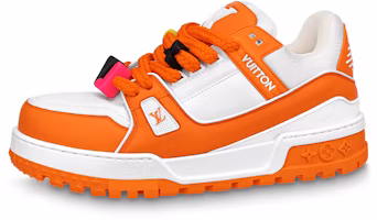 Louis Vuitton LV Trainer Maxi Sneakers 'Orange' 1AB8SZ Louis Vuitton LV Trainer Maxi Sneakers 'Orange' 1AB8SZ