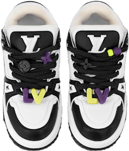 루이비통 트레이너 맥시 스니커즈 '블랙 화이트' 1ABZQ9 Lookbook 루이비통 트레이너 맥시 스니커즈 '블랙 화이트' 1ABZQ9