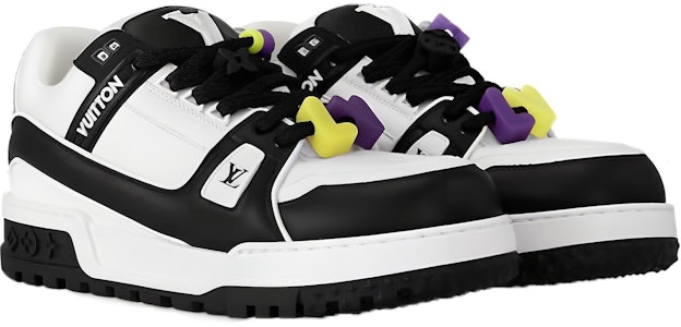 루이비통 트레이너 맥시 스니커즈 '블랙 화이트' 1ABZQ9 Shop 루이비통 트레이너 맥시 스니커즈 '블랙 화이트' 1ABZQ9