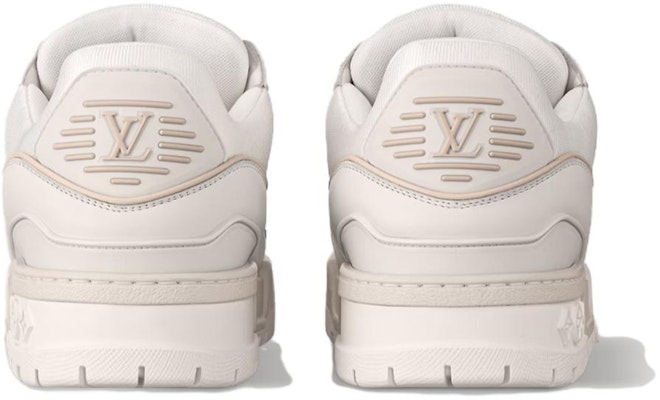 LOUIS VUITTON Trainer Maxi 牛皮革 舒適簡約 低幫 板鞋 男女同款 灰色 Shop LOUIS VUITTON Trainer Maxi 牛皮革 舒適簡約 低幫 板鞋 男女同款 灰色