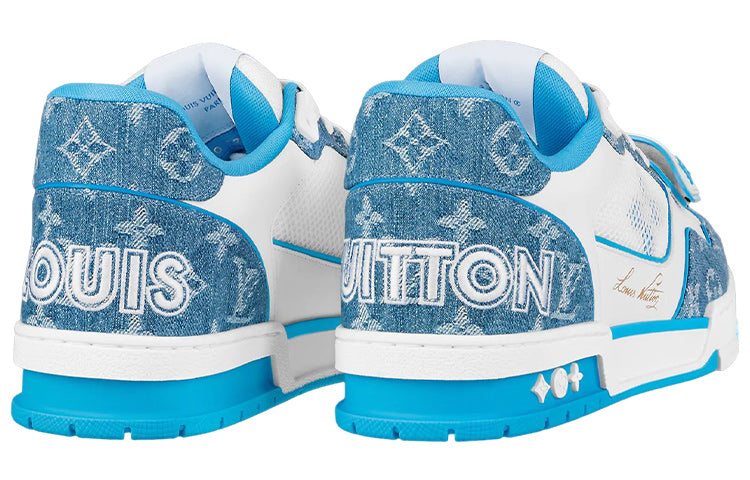 Order Louis Vuitton Zapatillas Trainer Monograma Denim 1A9ZIH/1A9ZI6