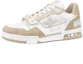 Buy Louis Vuitton Trainer Sneaker ''Beige Monogram Spijkerstof'' 1A9ZC2