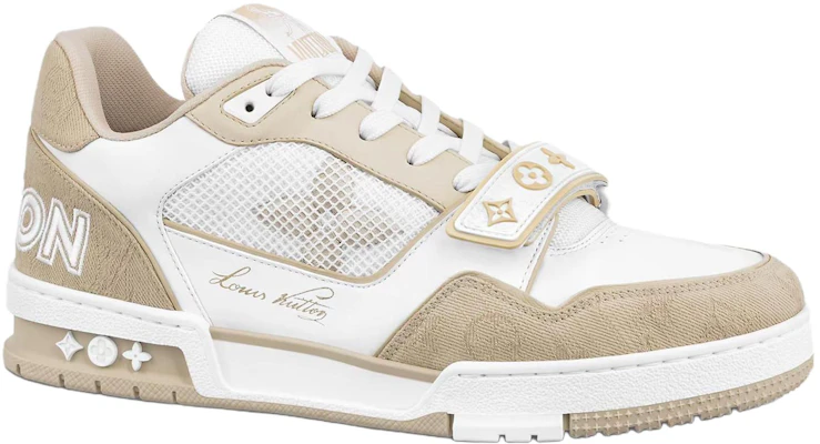 Louis Vuitton Trainer Sneaker ''Beige Monogram Spijkerstof'' 1A9ZC2 Order Louis Vuitton Trainer Sneaker ''Beige Monogram Spijkerstof'' 1A9ZC2