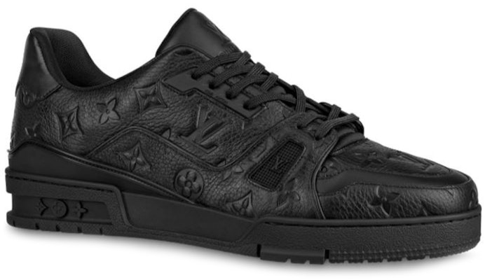 Louis Vuitton Sepatu Trainer 'Embossed Monogram - Hitam' 1A7WET Order Louis Vuitton Sepatu Trainer 'Embossed Monogram - Hitam' 1A7WET