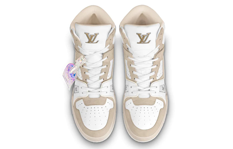 Lookbook Sneaker Louis Vuitton Trainer Bianco Iridescente 1A7P27