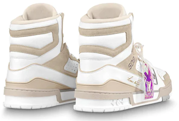 Sneaker Louis Vuitton Trainer Bianco Iridescente 1A7P27 Shop Sneaker Louis Vuitton Trainer Bianco Iridescente 1A7P27