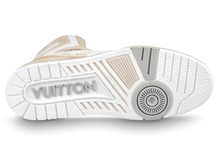 Purchase Sneaker Louis Vuitton Trainer Bianco Iridescente 1A7P27