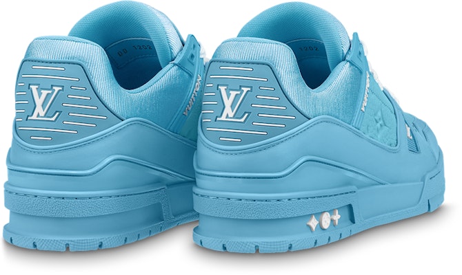 Louis Vuitton Trainer Sneakers 'Blue' 1AARFG Lookbook Louis Vuitton Trainer Sneakers 'Blue' 1AARFG