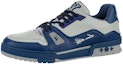 Buy Zapatillas Louis Vuitton Trainer 'Azul Gris' 1AA6UV