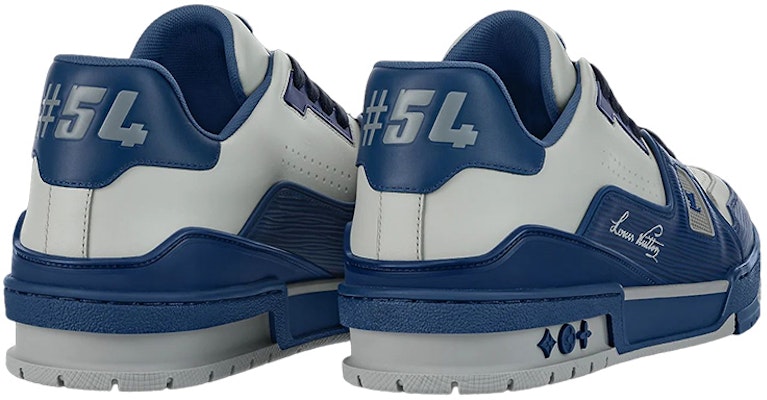 Zapatillas Louis Vuitton Trainer 'Azul Gris' 1AA6UV Lookbook Zapatillas Louis Vuitton Trainer 'Azul Gris' 1AA6UV