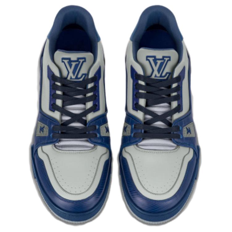 Shop 路易威登运动鞋 '蓝灰' 1AA6UV