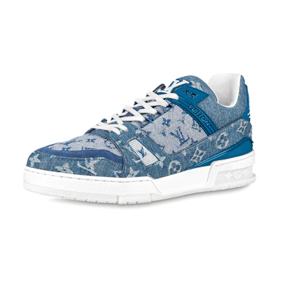 LV Trainer Sneakers 'Denim Monogram'