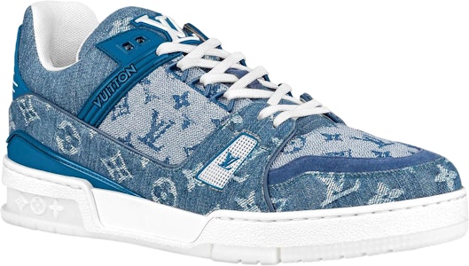 루이비통 데님 모노그램 트레이너 스니커즈 1A7S54 Order 루이비통 데님 모노그램 트레이너 스니커즈 1A7S54