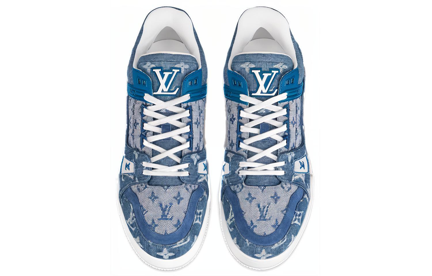 Lookbook Louis Vuitton 路易威登 Trainer系列 運動鞋 藍色#送禮首選