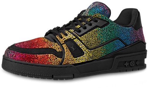 Louis Vuitton Trainer Sneakers 'Glitter Rainbow' Pria/Wanita 1A5YLN Buy Louis Vuitton Trainer Sneakers 'Glitter Rainbow' Pria/Wanita 1A5YLN