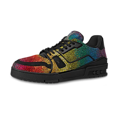 LV Trainer Sneakers 'Glitter Rainbow'