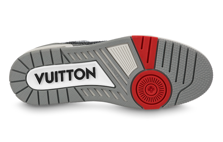 Purchase Sneakers Louis Vuitton Trainer 'Kelabu Hitam Kristal' 1AA6PR