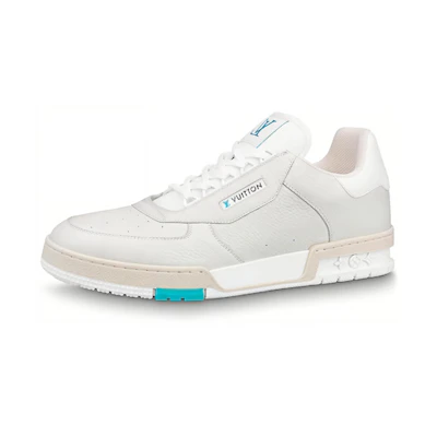 LV Trainer Sneakers 'Light Grey White Teal'