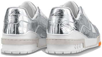 Louis Vuitton Trainer Sneakers 'Silver' Kasut Tumit Tinggi Perak 1A8KGQ Shop Louis Vuitton Trainer Sneakers 'Silver' Kasut Tumit Tinggi Perak 1A8KGQ