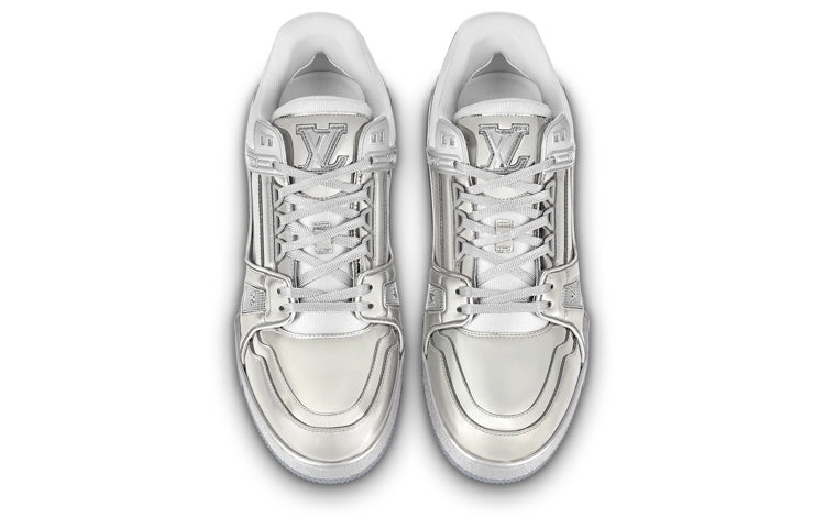 LV Trainer Sneakers 'Silver' 圖 2