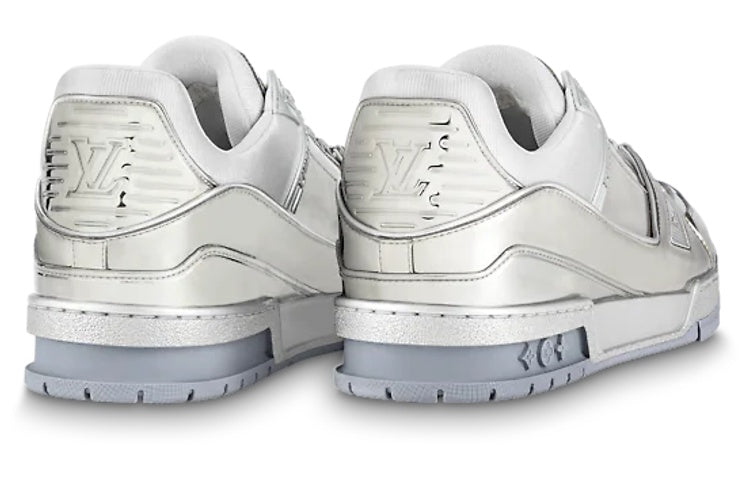 LV Trainer Sneakers 'Silver' 圖 3