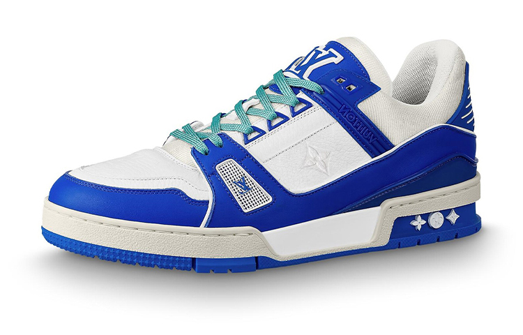 Buy Sneakers Louis Vuitton Trainer 'Putih Biru' 1A813N