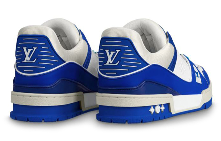 Lookbook Sneakers Louis Vuitton Trainer 'Putih Biru' 1A813N