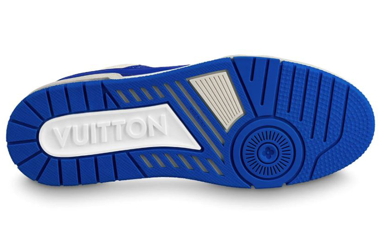 Purchase Sneakers Louis Vuitton Trainer 'Putih Biru' 1A813N