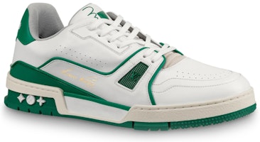 루이비통 트레이너 스니커즈 '화이트 그린' 1A54HM Order 루이비통 트레이너 스니커즈 '화이트 그린' 1A54HM