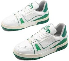 루이비통 트레이너 스니커즈 '화이트 그린' 1A54HM Lookbook 루이비통 트레이너 스니커즈 '화이트 그린' 1A54HM