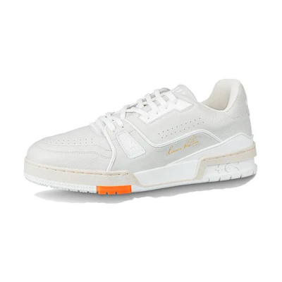 LV Trainer Sneakers 'White Orange'