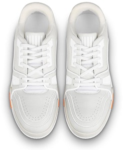 Sepatu Louis Vuitton Trainer 'Putih Oranye' 1A5A0V Lookbook Sepatu Louis Vuitton Trainer 'Putih Oranye' 1A5A0V