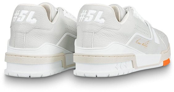 Sepatu Louis Vuitton Trainer 'Putih Oranye' 1A5A0V Shop Sepatu Louis Vuitton Trainer 'Putih Oranye' 1A5A0V