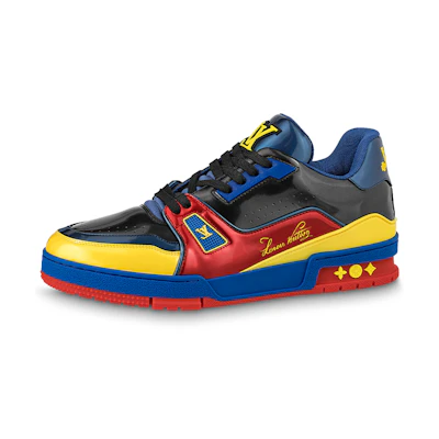 LV Trainers 'Black Yellow Blue'
