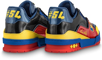 路易威登运动鞋 '黑黄蓝' 1A9JU2 Order 路易威登运动鞋 '黑黄蓝' 1A9JU2