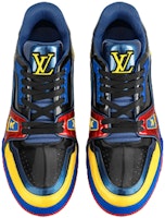 路易威登运动鞋 '黑黄蓝' 1A9JU2 Lookbook 路易威登运动鞋 '黑黄蓝' 1A9JU2