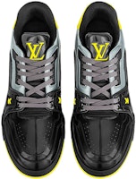 루이비통 블랙 옐로우 실버 트레이너즈 1A9JTM Lookbook 루이비통 블랙 옐로우 실버 트레이너즈 1A9JTM