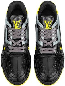 ルイ・ヴィトン スニーカー 黒黄銀 1A9JTM Lookbook ルイ・ヴィトン スニーカー 黒黄銀 1A9JTM